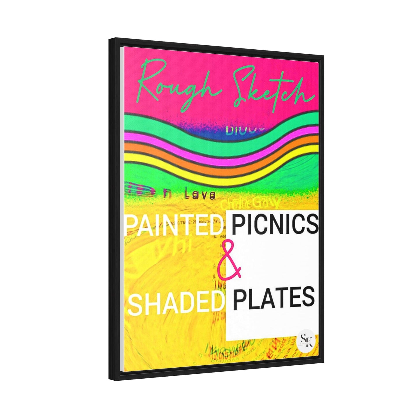 'Rough Sketch, Painted Picnics & Shaded Plates'