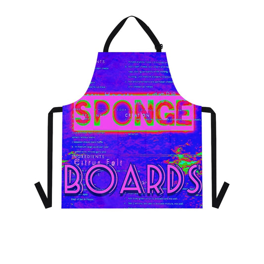 'Sponge Boards' Sketchy Kitchen Apron