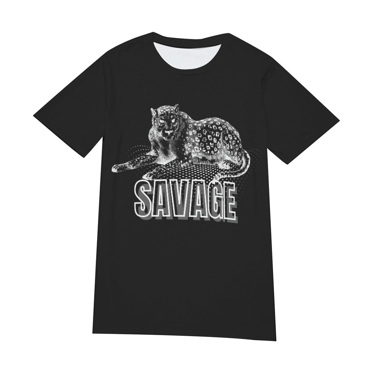 'Savage Leopard' Graphic Tee