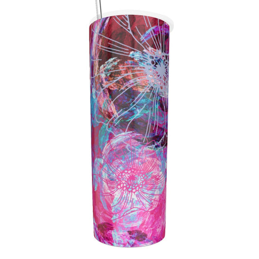 'Barbie Flowers' Tumbler