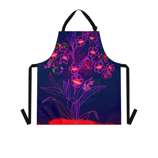 'Floral Bites' Sketchy Kitchen Apron